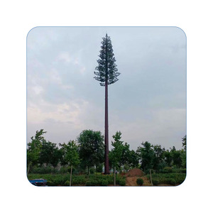 Cảnh quan đô thị thông tin liên lạc <span class=keywords><strong>Bionic</strong></span> tháp cây thông cơ sở hạ tầng thông tin liên lạc Kết Cấu Thép - Product Image 2