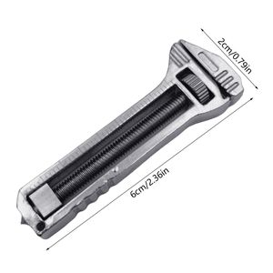 Wholesale Compact Wrench Titanium Multitool Universal <b>Bottle</b> <b>Opener</b> <b>Keychain</b> Repair Tool Accessories Mini Portable - Product Image 5