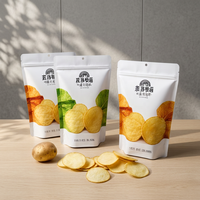 Sachet souple gonflable en plastique, taille personnalisable, pour salades, aliments pour bébés, chewing-gums, sushis, pizzas, lait, aliments pour animaux, croustilles de pommes de terre en PE