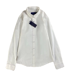 <span class=keywords><strong>Camicia</strong></span> in Lino Best-seller <span class=keywords><strong>con</strong></span> Logo Cavallo Ricamato per Uomo e Donna, Ideale per Coppie - Product Image 5