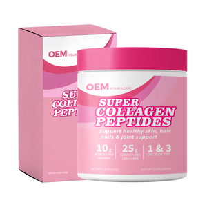 Péptidos de Colágeno Múltiple en Polvo, Empaque Personalizado de Fábrica, Múltiples Diseños de Etiquetas, Opciones de Botella y Caja, MOQ Flexible - Product Image 4
