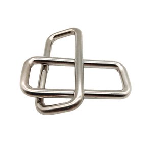 Accesorios de Metal para Equipaje, Diseño 2026, Hebilla Cuadrada Plateada - Product Image 5