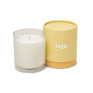 Caja de regalo para velas de papel reciclado, plegable, con revestimiento UV, personalizable según la demanda - Product Image 4