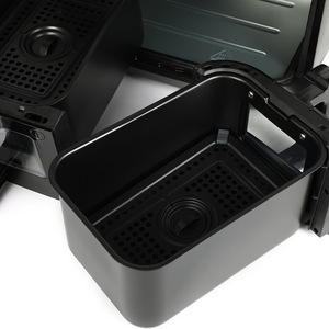 Friteuse électrique domestique intelligente double cuvette 12L, multifonctionnelle, sans huile, sans huile, RV domestique - Product Image 2
