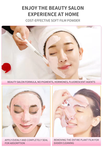 Maschera idratante viso vegano all'ingrosso in polvere maschera di gelatina idratante - Product Image 6