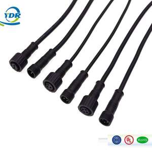 Maßgefertigter 2/3-poliger IP67 Wasserdichter Steckverbinder mit Stecker/Buchse für LED-Beleuchtung, Außenstromversorgung und Kfz-Verkabelung - Product Image 2