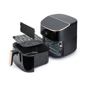 Top Friteuse à air visible 6L <span class=keywords><strong>8L</strong></span> Friteuse numérique avec deux éléments chauffants - Product Image 2