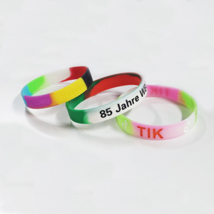 Pulsera de Silicona Delgada con Logotipo Personalizado, Pulsera Personalizada para Material Promocional Electoral - Product Image 4