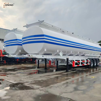 Offre Spéciale : Semi-remorque Citerne à Carburant 3 Essieux 50 m³ (50 000 Litres) pour Transport de Liquides et Huiles avec Essieux Fuwa et Valve Wabco