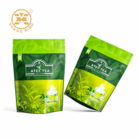 Sachet Doypack Personnalisé Imprimé en Gravure avec Fermeture Zip en Aluminium et Plastique pour Emballage de Thé en Poudre et Café
