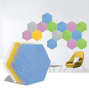 OEM Open Space Music Studio Polyester Sound Absorbing Acoustic Wall Panels