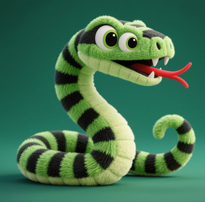 Custom Made Your Own Plush Toy High Quality Manufacturer Cartoon Snake Animal Plushies Stuffed Animals <strong>Python</strong> Soft Toys - Product Image 1