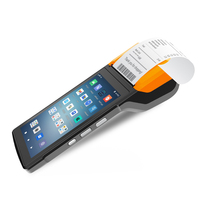 Máquina de Caja Registradora Inteligente con Android 13/14/15, Precio de Fábrica, Dispositivo POS Portátil con Impresora y Software, PDA Android en Venta