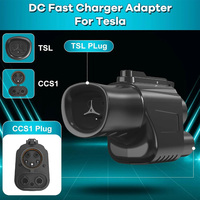 Superchargeurs 1000V 500A NACS vers CCS1 Adaptateur DC Chargeur rapide DC-DC Convertisseur NACS vers CCS1 EV Adaptateur de charge