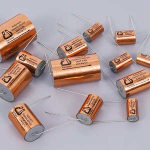 Condensateur de polarité audio MKP en polypropylène métallisé pour préamplificateur audio, amplificateur de puissance et filtre de coupure de fréquence - Product Image 1