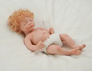 Babeside Lifelike 3D Painting Full Body Baby Newborn Toddler Reborn Dolls Silicone