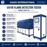 Équipement de test de détecteurs de flamme UV IR HD EN54-10, système de laboratoire PLC optique multi-angle sur rail pour détecteurs de feu de type point
