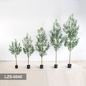 DKB Factory Wholesale Outdoor Artificial Green Plant High Quality Artificial Plants Green Decorative <b>Tree</b> Artificial Olive <b>Tree</b> - Product Image 2