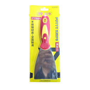 มีดปาดปูนบาซู 3 นิ้ว ใบมีดตรงสแตนเลส สำหรับงานฉาบปูนและทาสี - Product Image 1