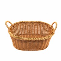 Panier de rangement en PP imitation rotin, personnalisé, avec poignées, écologique, fait main, facile à nettoyer, anti-moisissure, tressé, pour hôtel et salle de bain, vente en gros