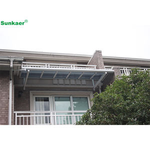 Livraison rapide UV bloqué balcon housse de pluie toit polycarbonate polycarbonate pluie hangar <span class=keywords><strong>auvent</strong></span> <span class=keywords><strong>porte</strong></span> d'entrée <span class=keywords><strong>auvent</strong></span> - Product Image 2