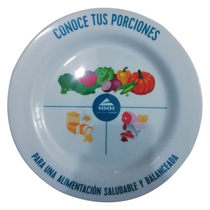 Plato de Comida <span class=keywords><strong>Vegano</strong></span> 100% Melamina para una Alimentación Saludable, Ideal para Ideas de Comida - Product Image 3
