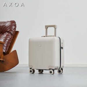 Valise de cabine légère en polycarbonate de 18 pouces avec roulettes silencieuses et serrure TSA - Product Image 1