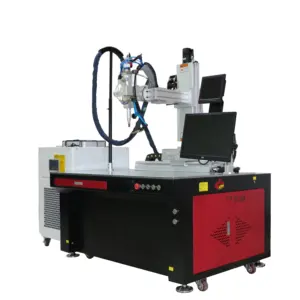 2000W 1500W Máquina de Solda A Laser Automático Sistema de Soldagem com o Rotary Axis CNC Plataforma 4 ou personalizado todos os tipos de jogos
