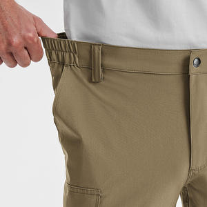 <span class=keywords><strong>Pantaloni</strong></span> da trekking leggeri impermeabili da viaggio da esterno ad asciugatura rapida con motivo dritto con tasche a cerniera - Product Image 3