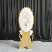 Chaise de Salle à Manger en Métal au Design en Z Moderne et Convertible en Acier Inoxydable pour Banquets de Luxe, Mariages et Usage Hôtelier