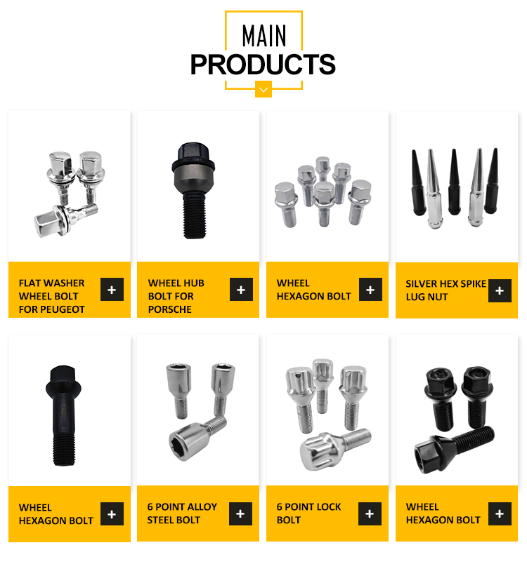 Great Standard Double Headed Full Threaded Stud Wheel Lock Bolt