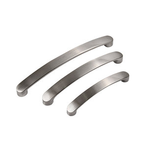 家具抽屉拉衣柜办公室现代家具门五金铝制厨柜把手 - Product Image 2