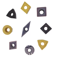 ZCC-CT WNMG080408 EM YBG205 Inserto de torneado de carburo con revestimiento de diamante, herramienta de torno CNC HRC60 para acero, en caja