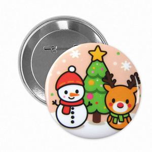 Proveedor Mayorista de Botones Personalizados con Logotipo, Estilo Pin, para Navidad, DIY - Product Image 1