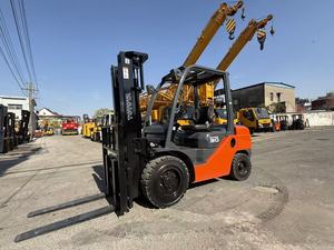 T-O-Y-O-T-A TCM KOMATSU HELI Used Forklift 3/5/7/8/10 Ton Japanese Diesel Engine Stacker lifting machine triple Mast <b>Side</b> Shift - Product Image 3