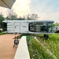 Cloud Series H45 Maison modulaire préfabriquée résistante aux ouragans Maison de capsule d'hôtel durable