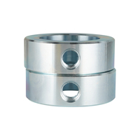 Collier de serrage à vis unique en acier et aluminium anodisé pour pièces CNC, DIN/ISO