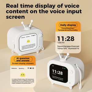 หุ่นยนต์ทีวีย้อนยุค Yingbao - ผู้ช่วยเสียงอัจฉริยะพร้อมนาฬิกาปลุก, การเขียนด้วย AI และคำถาม-คำตอบสารานุกรม - Product Image 4