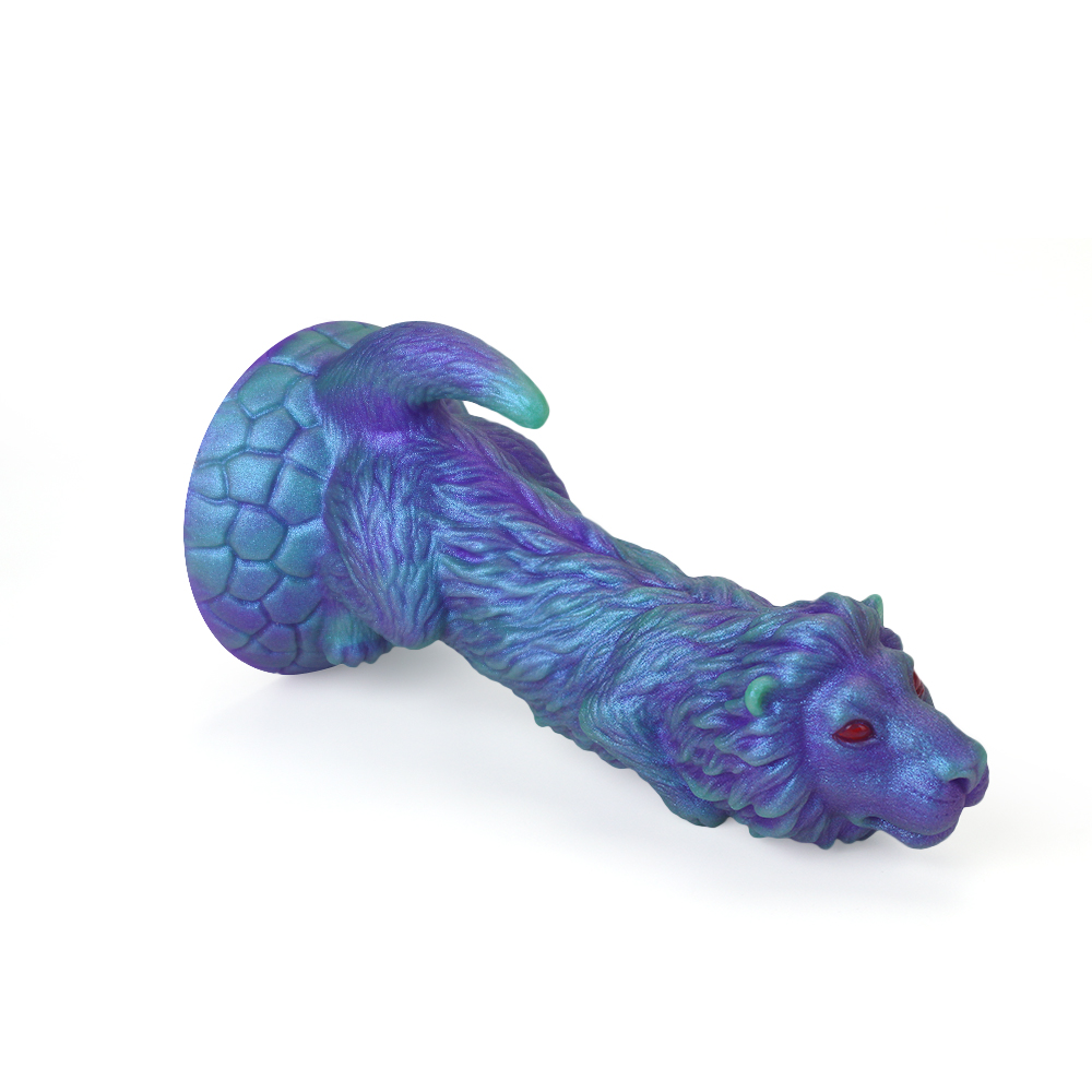 lion sex toy Amazon.com: Alluremo 7.83IN Lion Shape Realistic Dildo Thick Anal Dildo-  Fantasy Long Silicone Realistic Dildo Giant Soft Dildo Sex Toy for Women,  Blue : Health & Household main image 0