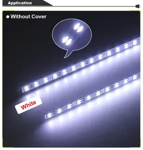 发光二极管柔性条形灯铝型材灯具悬挂安装发光二极管棒铝壳通道