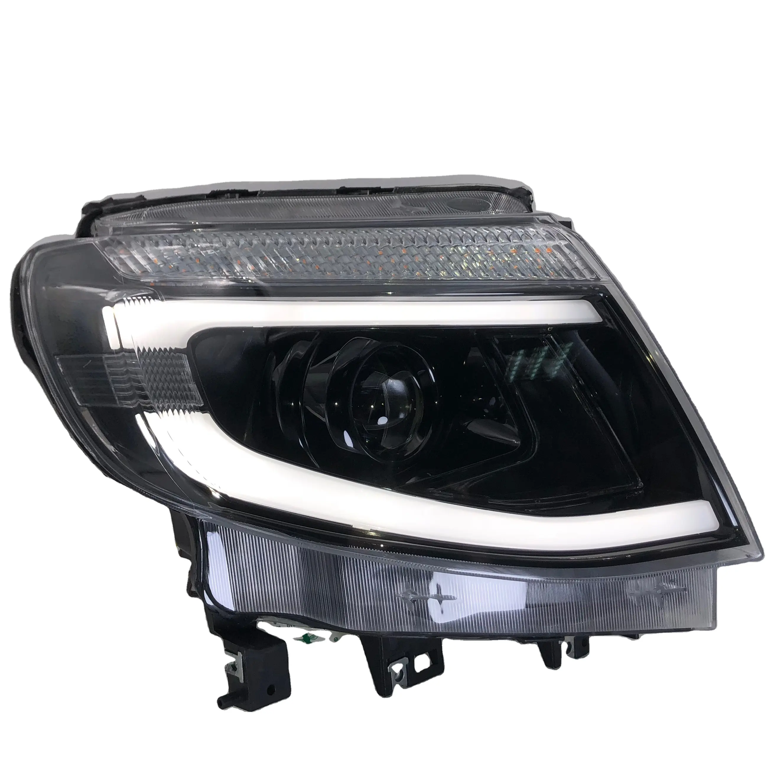 Headlight For Ford Ranger T6 2012-2015 Car LED DRL Hella 5 Xenon Lens Hid H7 Everest Car