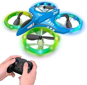 DWI D6 Máy Bay Không Người Lái Bốn Cánh Nhỏ Với Đèn Ngủ LED Tuyệt Đẹp - Product Image 1