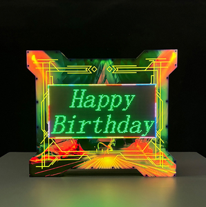 Nhà máy tùy chỉnh có thể sạc lại <span class=keywords><strong>LED</strong></span> kỹ thuật số VIP chai dịch vụ trình bày hiện đại di động hiển thị giá App DIY tin nhắn biển quảng cáo Đăng - Product Image 2