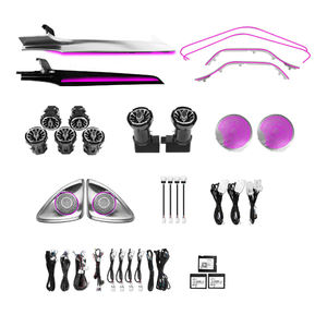 Symphomy - Luz Ambiental LED de 64 Colores para el Interior del Automóvil, para Mercedes-Benz Clase C Coupé 2016-2023, Accesorios de Decoración para Dos Puertas - Product Image 1