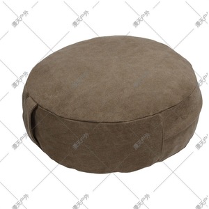Housse <span class=keywords><strong>de</strong></span> <span class=keywords><strong>coussin</strong></span> <span class=keywords><strong>de</strong></span> méditation <span class=keywords><strong>de</strong></span> yoga en toile ronde lavable à motifs ethniques pour la maison et l'extérieur - Product Image 5