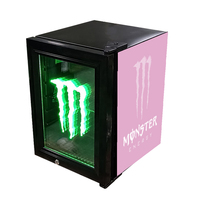Réfrigérateur Coca-Cola le plus populaire en 2025, mini-réfrigérateur LED pour boissons énergisantes Monster, refroidisseur de boissons