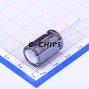 ตัวเก็บประจุอิเล็กโทรไลต์อะลูมิเนียมแบบ Through-Hole รุ่น UCS2G220MHD (THT), ขนาด D12.5xL20 มม. 22uF 20% 400V 5 มม. - Product Image 2