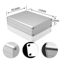 Boîtier de projet en aluminium, service de marquage personnalisé, boîtier de commande en aluminium, châssis, boîtier électronique en aluminium