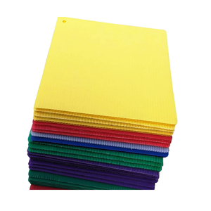2mm 3mm 4mm 5mm 6 Mm Feuille de plastique ondulée colorée en PP Conseil creux pour l'emballage et les matériaux d'impression - Product Image 5