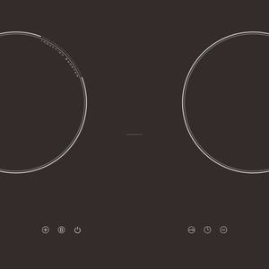 Table de cuisson à induction encastrable 2 brûleurs pour usage domestique - Product Image 2